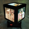 LED Rotating Cube with Photos